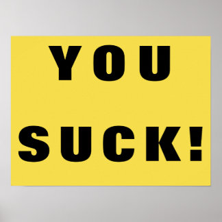 Suck! Poster