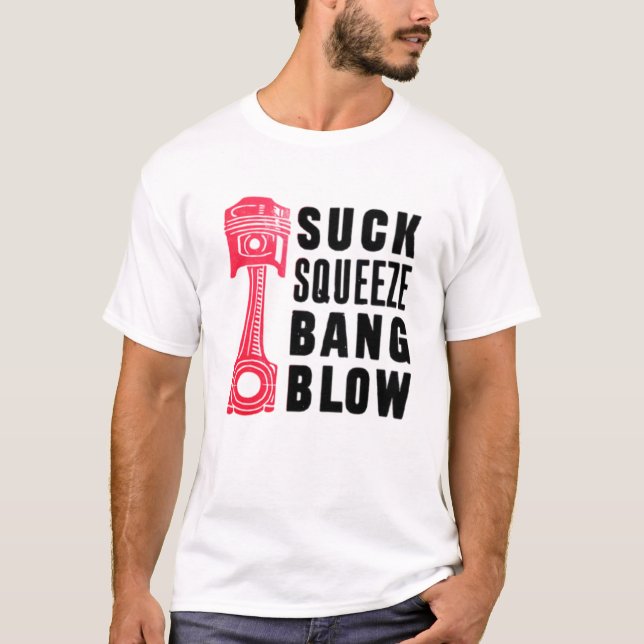 SUCK SQUEEZE SMALLA BLOW T SHIRT (Framsida)