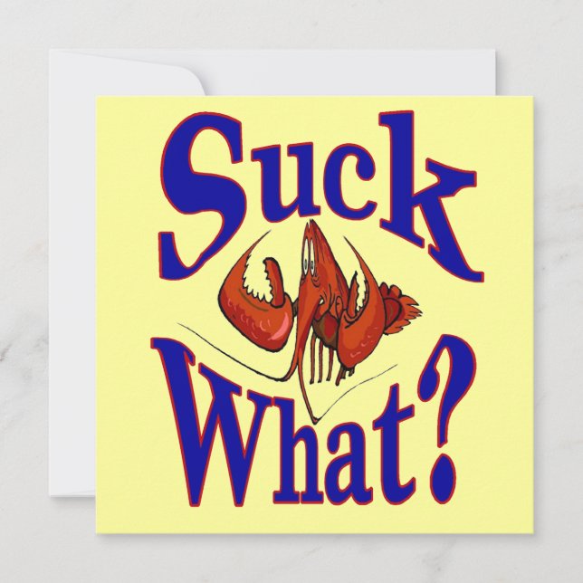 Suck Vilken Kräftor (Framsida)