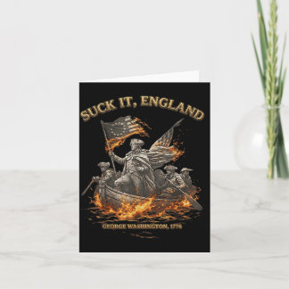 Sucka Det England Roligt 4:e Juli George Kort