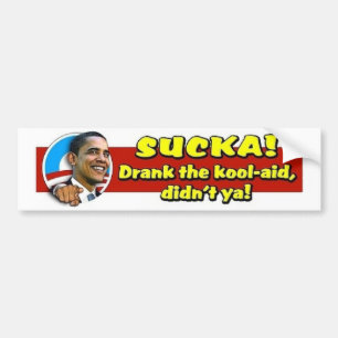 Sucka!  Drack kool-bistå, gjorde inte yaen! Bildekal