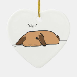 SUCKA LOP JULGRANSPRYDNAD KERAMIK