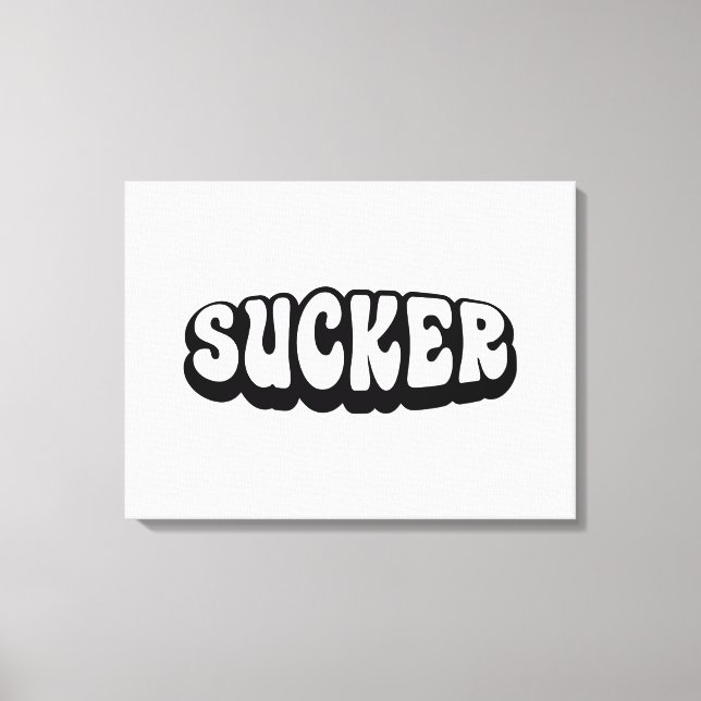 SUCKER CANVASTRYCK (Framsida)