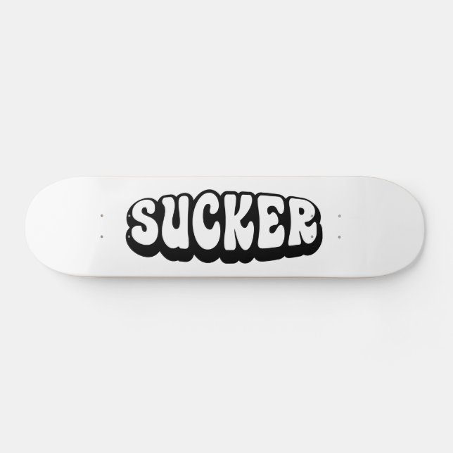 SUCKER MINI SKATEBOARD BRÄDA 18,5 CM (Horz)