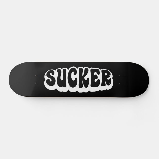 SUCKER MINI SKATEBOARD BRÄDA 18,5 CM (Horz)