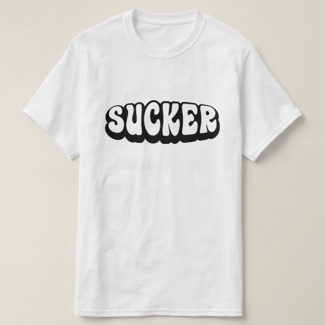 SUCKER T SHIRT (Design framsida)