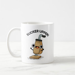 Sucker Upper Funny Vacuum Cleaner Pun Kaffemugg