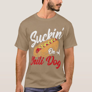 Suckin på Hund Chili Hund Chili Hett T Shirt