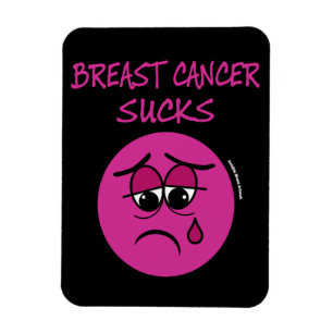 SUCKS.. bröstcancer Magnet