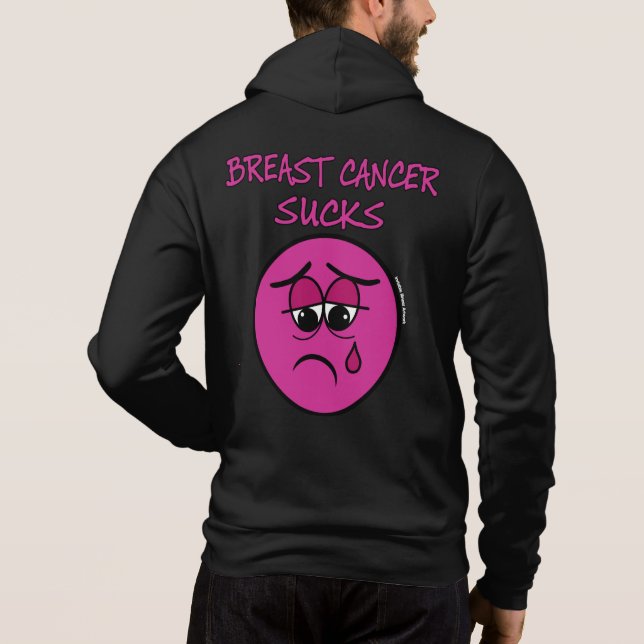 SUCKS.. bröstcancer T Shirt (Baksida)