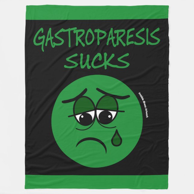 SUCKS...Gastropares Fleecefilt (Framsidan)