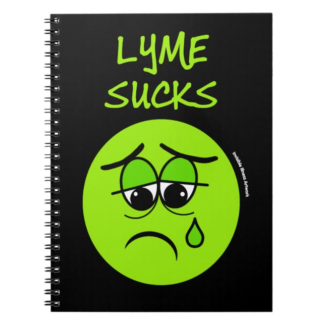 SUCKS...Lyme Anteckningsbok (Framsidan)