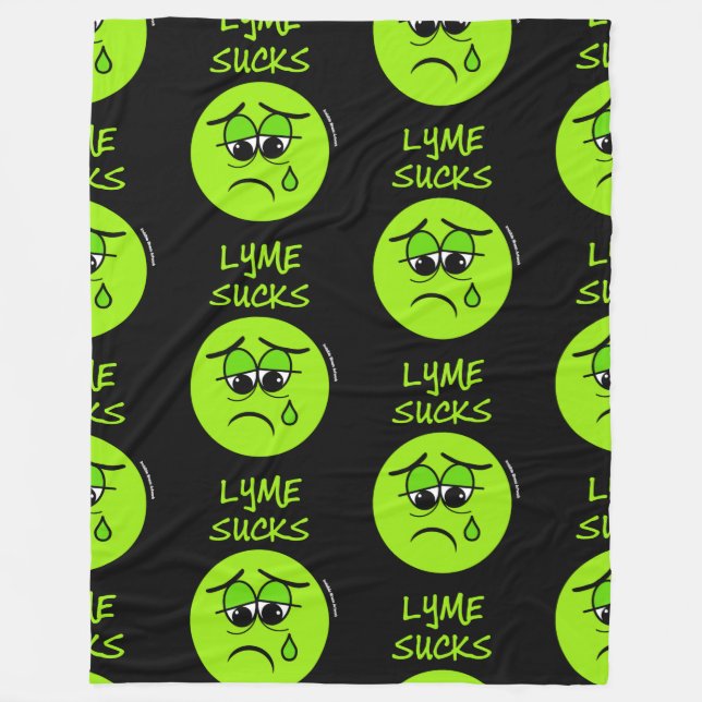 SUCKS...Lyme Fleecefilt (Framsidan)