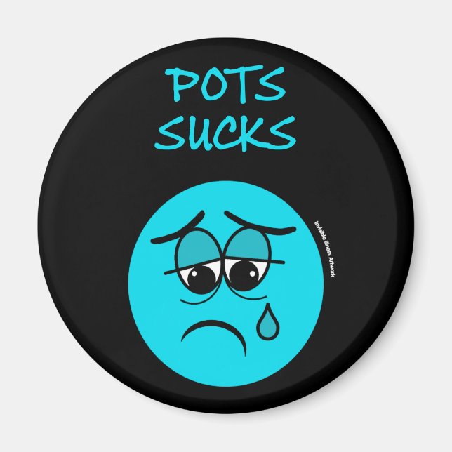 SUCKS...POTS MAGNET (Framsidan)
