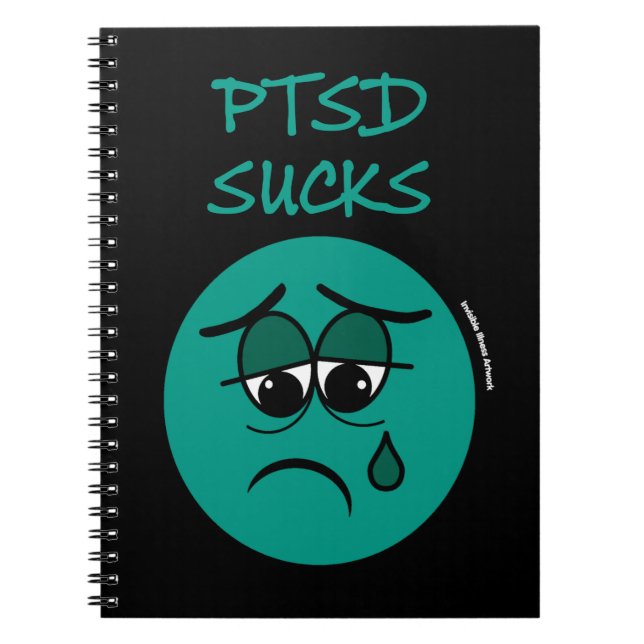 SUCKS...PTSD ANTECKNINGSBOK (Framsidan)