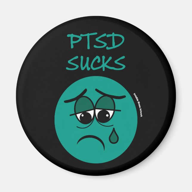 SUCKS...PTSD MAGNET (Framsidan)