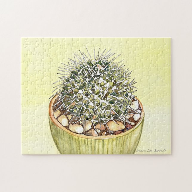 Suckulärt mammillaria-pussel pussel (Horisontell)