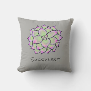 Suckulent Bloom Kudde