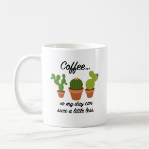 Suckulent kaffemugg