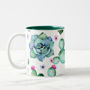Suckulent mugg