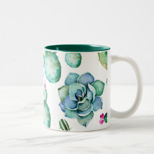 Suckulent mugg
