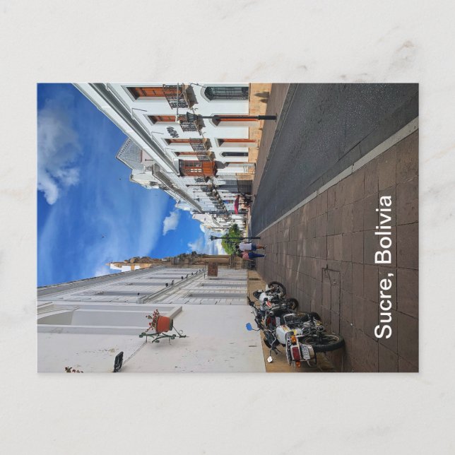 Sucre, Bolivia postkort Vykort (Framsida)