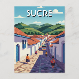 Sucre Bolivia Resa Vykort