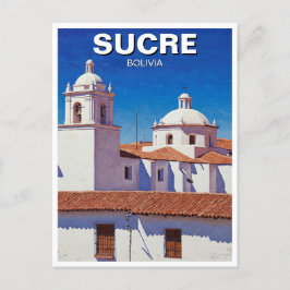 Sucre Bolivia Travel Vykort