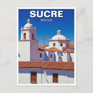 Sucre Bolivia Travel Vykort