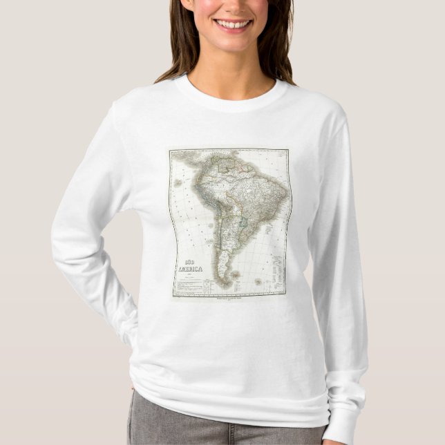 Sud Amerika - South America Tee (Framsida)