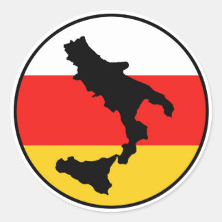 Sud Libero Runt Klistermärke