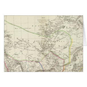 Sud v Afrika - södra Afrikan Hälsningskort