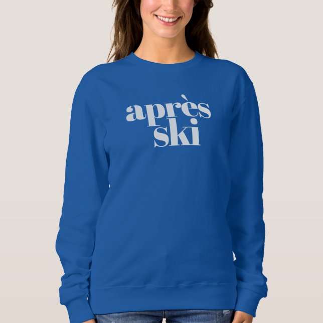Sudadera Après-Ski Winter Sports T Shirt (Framsida)