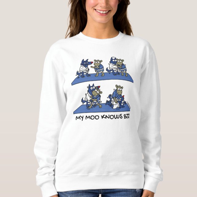 sudadera blanca bjj t shirt (Framsida)