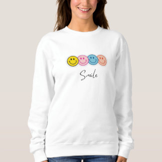 Sudadera de carita feliz  t shirt
