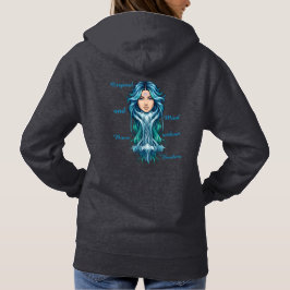 Sudadera Lady Acuario – Misterio y energía zodiaca T Shirt
