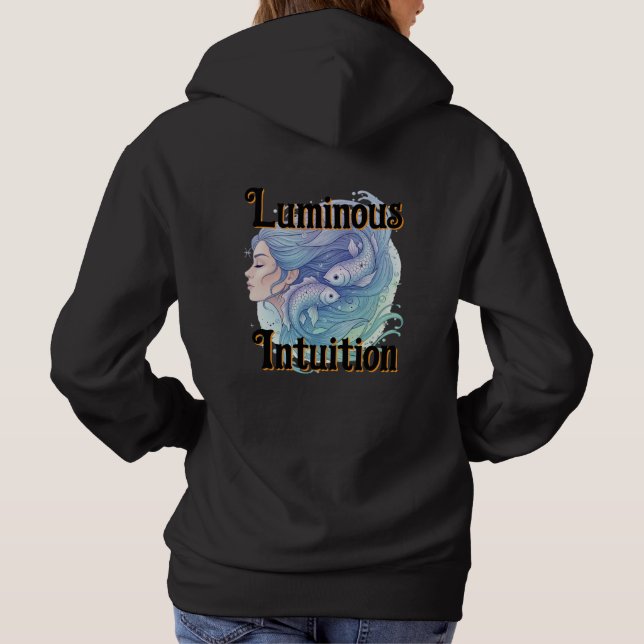 Sudadera Lady Piscis – Energía espiritual  T Shirt (Baksida)