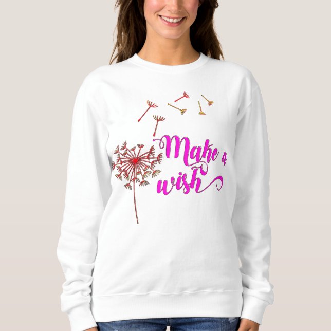 Sudadera Make a Wish T Shirt (Framsida)