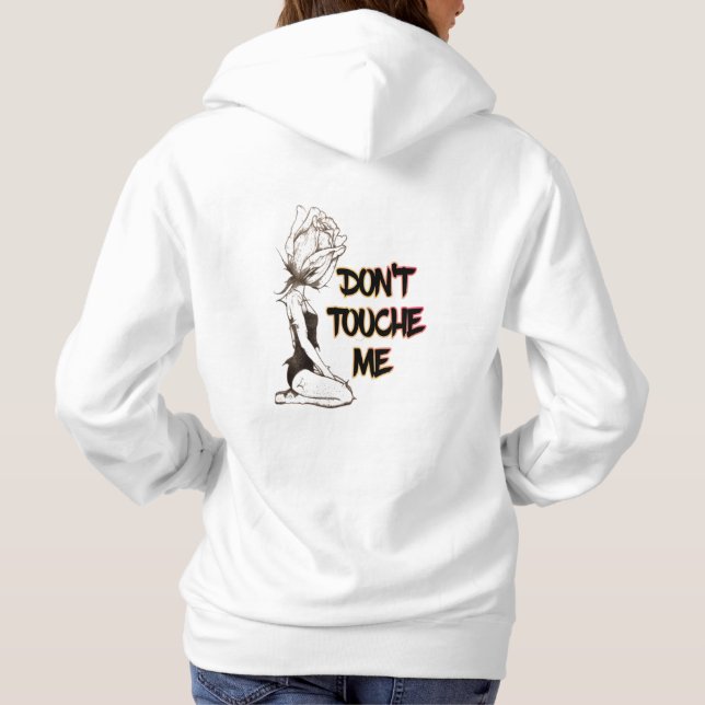 sudadera no me tocas t shirt (Baksida)