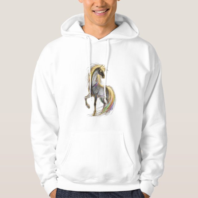 Sudadera Personalizable con Capucha y Bolsillo Hoodie (Framsida)