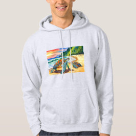 Sudadera Tortugas en el mar Hoodie
