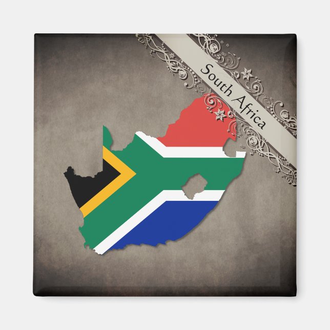 Südafrika Magnet (Framsidan)