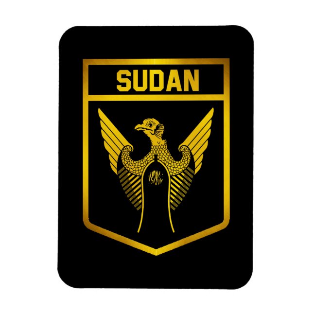 Sudan Emblem Magnet (Vertikal)