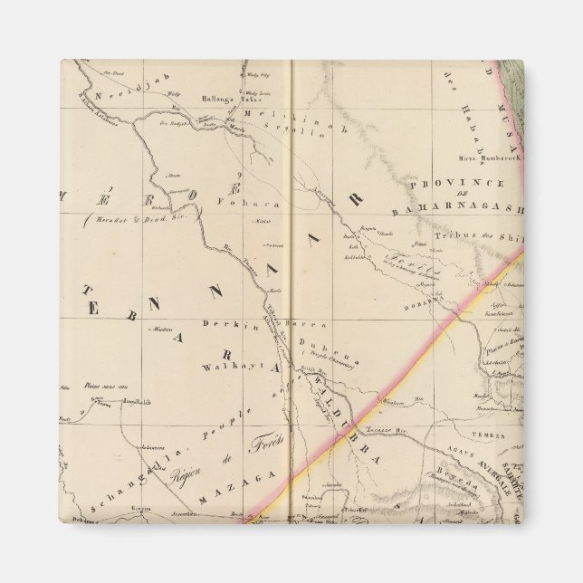 Sudan, Etiopa Magnet (Framsidan)