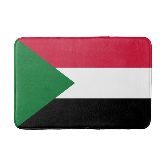 Sudan flagga badrumsmatta (Framsidan)