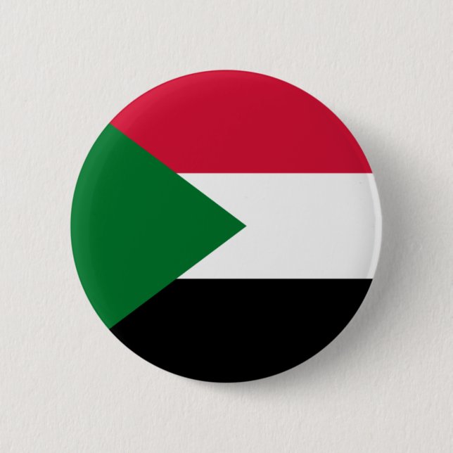 Sudan flagga knapp (Framsida)
