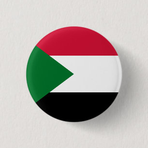 Sudan Flagga Knapp