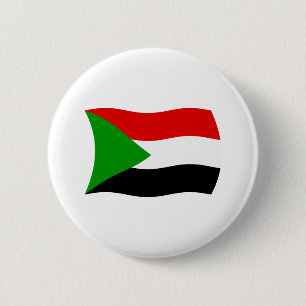 Sudan Flagga Knapp