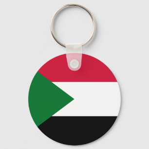 Sudan Flagga Nyckelring