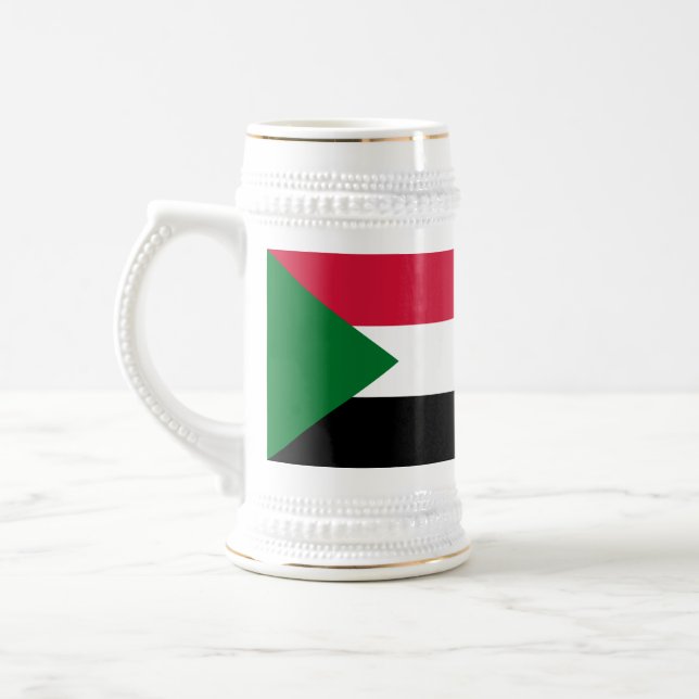 Sudan flagga sejdel (Vänster)